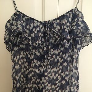 Unique blue Fiorucci blouse